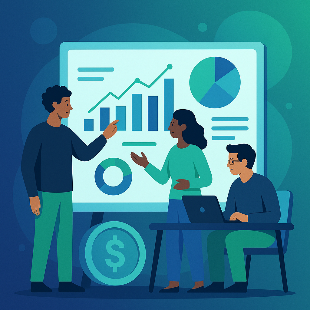 Collaborative budgeting illustration